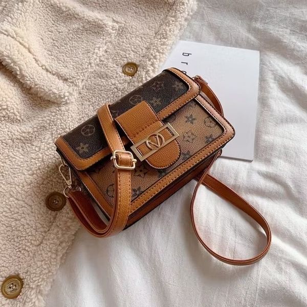 

2023 dauphine fashion bags shoulder women's handbag designer brand messenger bag wallet louiseitys bags viutonitys messenger bag crossb