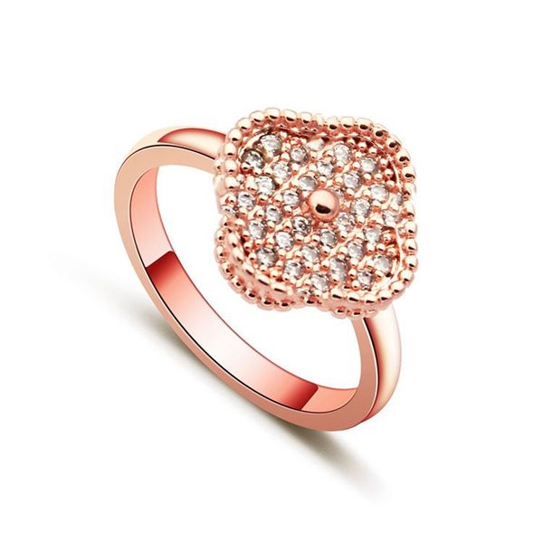 

designer's full diamond ring luxury classic hand jewelry valentine's day gift, Silver