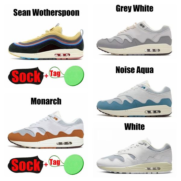 

pattas waves 1 running shoes mens womens noise aqua white sean wotherspoon patta monarch grey gum men trainers sports sneakers runners