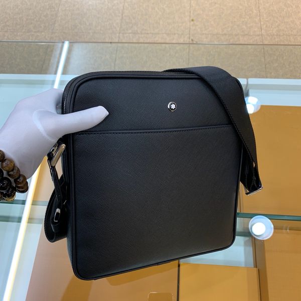 

handbag man crossbody bags luxury desinger messenger bag leather shoulder bags with purse wallet clutch black bus design