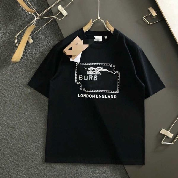 

bby plus size t shirt men women sweatshirt burb designer t shirts round neck pullover tee summer short sleeved tshirt mens cotton tshirts wa, White;black