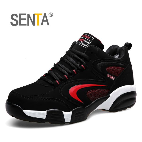 

dress shoes winter running shoes for men women keep warm cotton-padded autumn sneakers outdoor male walking sports shoes big size 36-48 2305, Black