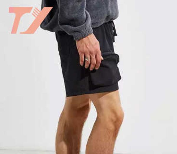 

2023 off-designer men shorts summer fashion beach pants new style utility cargo half with pocket custom nylon for, White;black