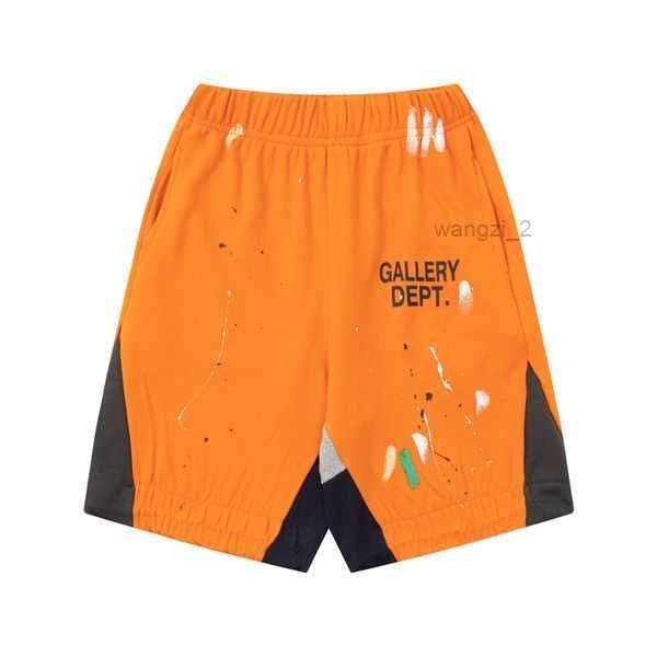 

ale galleryes dept mens shorts fashion sweat speckled men's women's loose casual short 10 lzz4, White;black