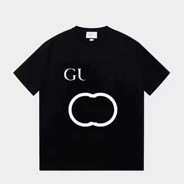 

mens t-shirts designer men womens summer fashion couples tee handsome classic print cotton clothing, White;black