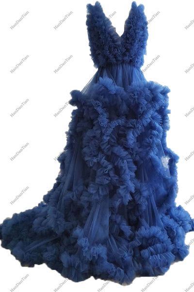 

women's sleepwear ruffle pleated tulle maxi dress maternity pography boudoir show formal down 230520, Black;red