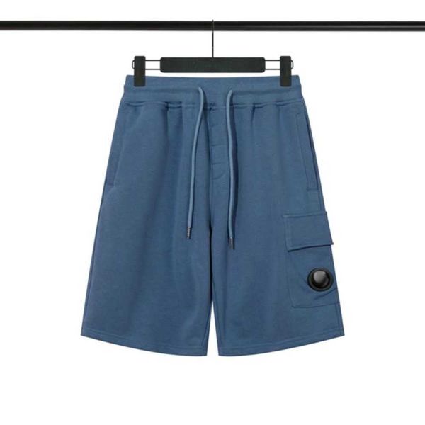

men shorts pants solid joggers black blue beach single zipper pocket short cotton casual trousers2ldy, White;black