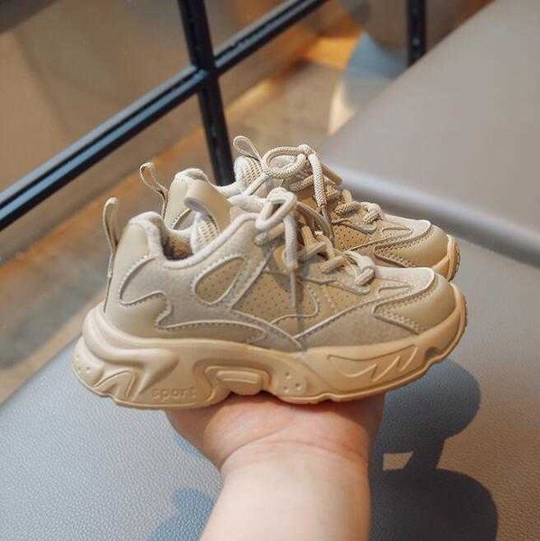 

athletic outdoor children sneakers fashion leather boys girls sport shoes four season hook-loop leisure non-slip 26-37 kids trainers snow bo, Black