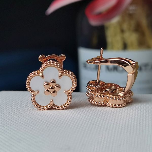 

dangle chandelier summer holiday pop brand sweet flower earrings luxury jewelry ladies good quality ear beat banquet party jewelry gift 2305, Silver