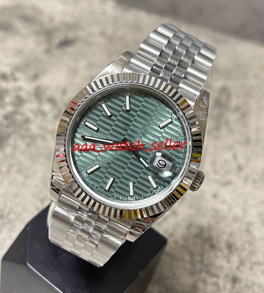

11 colors bp maker mens watches 41mm dj2 126334 fluted bezel automatic movement 2 end links jubilee bracelet stainless steel sapphire fashio, Slivery;brown