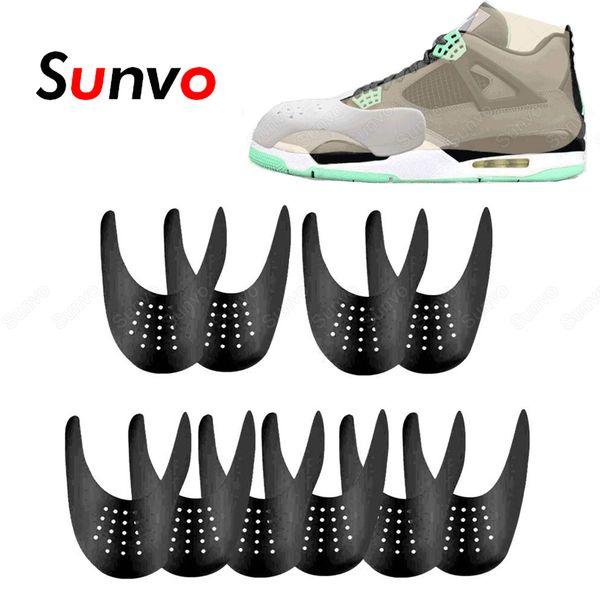 

shoe parts accessories 5 pair protection sneakers anti crease protector for shoes toe cap support antiwrinkl stretcher expander drop 230520, White;pink