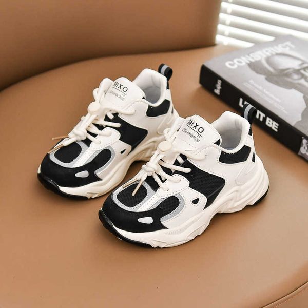 

kid shoes athletic outdoor children casual shoes breathable mesh sneakers for kids boys girls non-slip boy sport shoes soft bottom student, Black