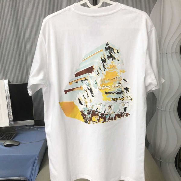 

uk fashion sweatshirt pa designer t shirt for men's letter tshirts 3d phantom printing cotton round neck short-sleeved men's and w, White;black