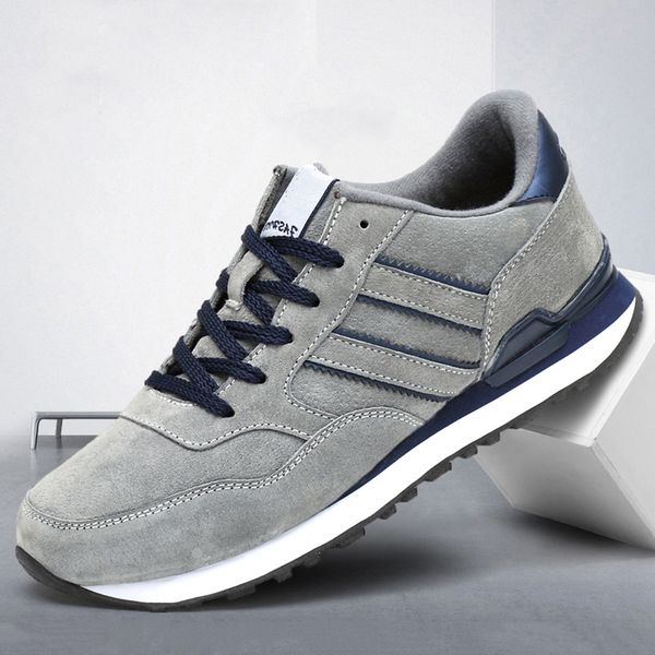 

dress shoes artificial leather men causal shoes male spring men casual light shoes sneakers lac-up flats breathable outdoors sapato 230520, Black