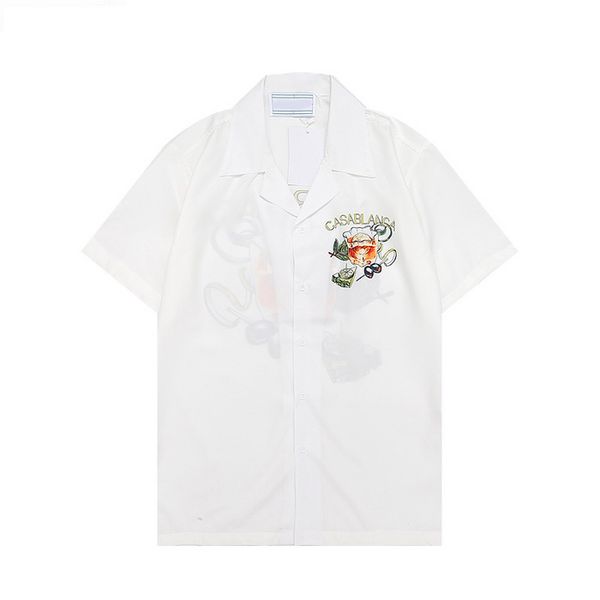 

mens designer luxury dress shirts silk shirt luxury clothes short sleeve letter clowers print casual summer collar mens mix colors size -3x, White;black