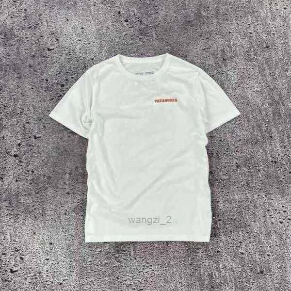

mens t-shirts luxurys patagonias t-shirt american retro outdoor bata back sunset printing fast drying cotton couple tv1q, White;black