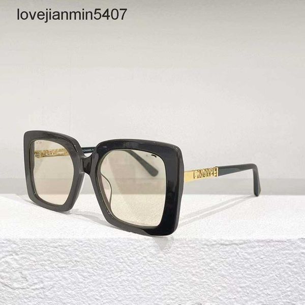 

2023 fashion sunglasses factory 50% retail xiaoxiangjia's new net red same ins fashionable sunglass women's versatile ch6014s, White;black