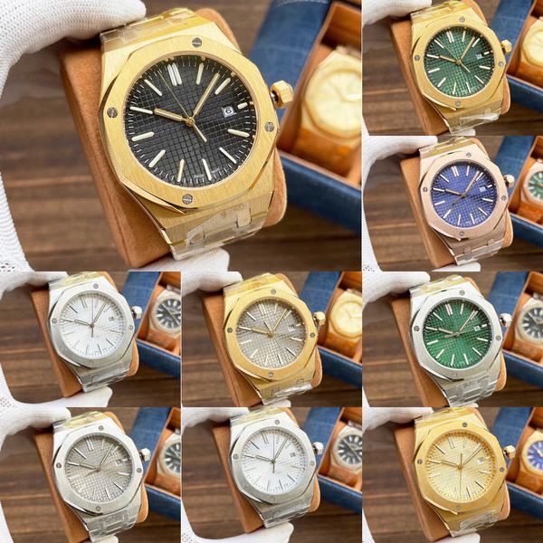 

mens automatic mechanical movement watches sapphire glass 5 atm rubber watchband diving super luminous mens watch 2023 waterproof audemar, Slivery;black