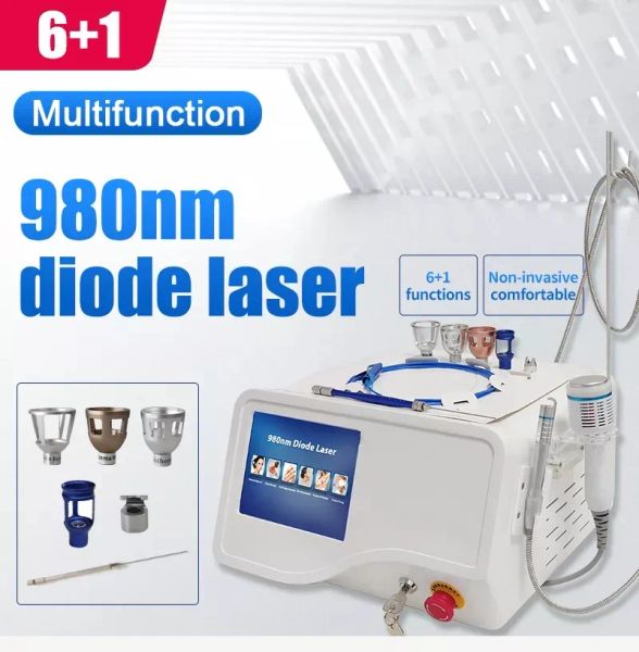 

professional spider veins removal laser machine body fat reduction plastic surgery 980nm 60w medical liposuction equipment