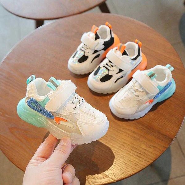 

athletic outdoor 2021 new fashion baby casual shoes kids spring boys sneakers shoes toddler pu leather children shoes black white sport shoe