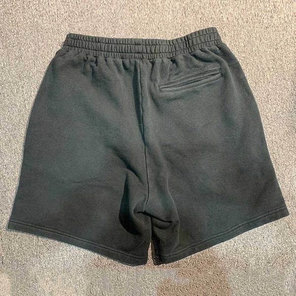 

2023 off-designer men shorts summer fashion beach pants custom solid color heavyweight 100% cotton sweat, White;black