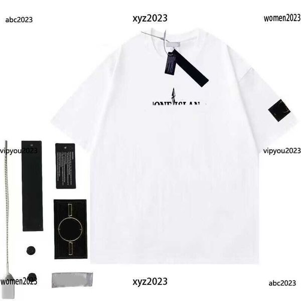 

luxury plus size men round neck tees high-end deisgner t shirts fashion logo printing short sleeve new arrival, White;black