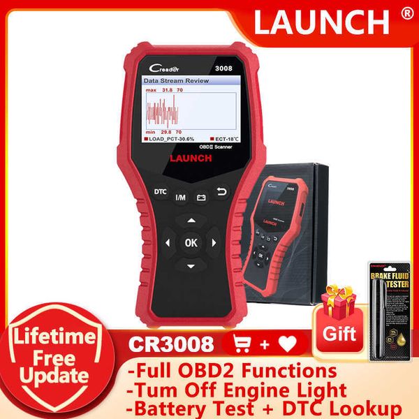 

automotive repair kits launch x431 cr3008 obd2 automotive scanner obdii code reader diagnostic tool check engine battery voltage update pk k