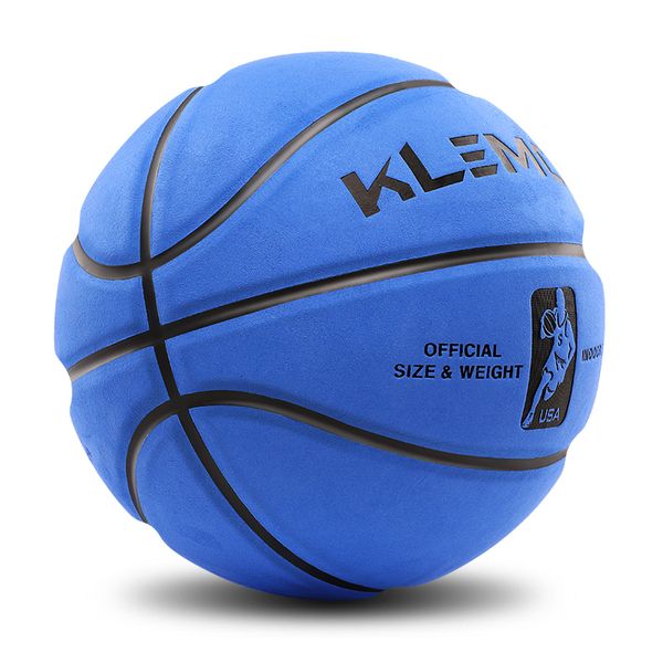 

balls fur basketball size 7 soft denim texture outdoor wearresistant customized letter instruction text customized ball 230520