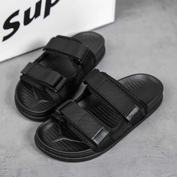 

sandals sandale leather beach sandal mountain plage walking cuero couro homens sandalhas em handmade 39 piel mens homme comfort sandles 2305, Black