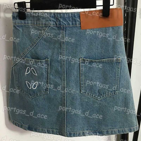 

plus size dresses designer women denim short dress high waist blue skirts summer street style skirt, Black
