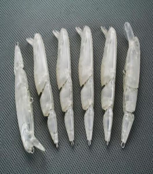 

20pcs unpainted fishing lures jointed crankbait bodies 8g011118591