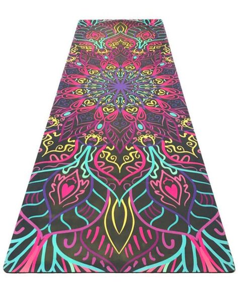 

fashion pattern yoga fitness mat quality health nonslip suede rubber mat factory direct5320411