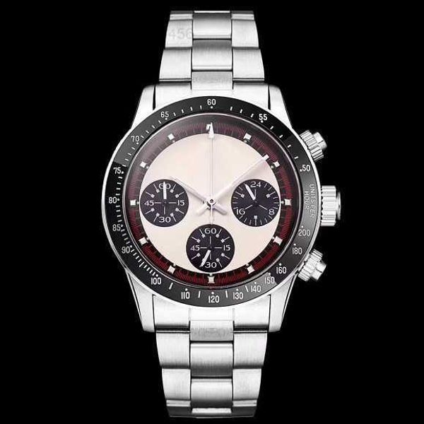 

men watch vintage perpetual paul newman automatic mechanical watches stainless steel men mens watches watch wristwatches #668, Slivery;black