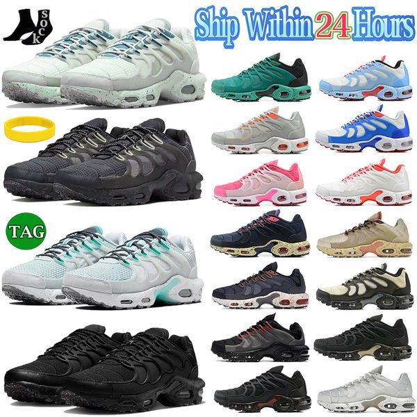 

2023 men women running shoes tn plus mint green black anthracite chlorophyll tropical twist runner sneakers mens trainers outdoor sports tra
