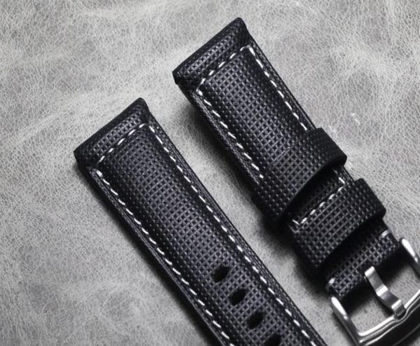 

watch bands 20 21 22 24 26mm handmade thick genuine leather watchband bracelet wristwatch strap for citize pam9644533, Black;brown