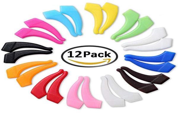 

100pairslot kids adults sport eyeglass strap holder eyewear retainer set premium grade comfortable silicone antislip holder 7181347, Silver