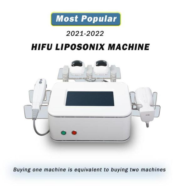

2 handles hifu face lift machine lipo body weight loss equipment 30000 ss wrinkle removal facial treatment machines on 8318719, Black;white
