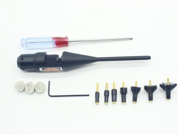 

new style red dot laser bore sight collimator quick activation for 177 to 78 calboresighter collimator kit box carry3513325