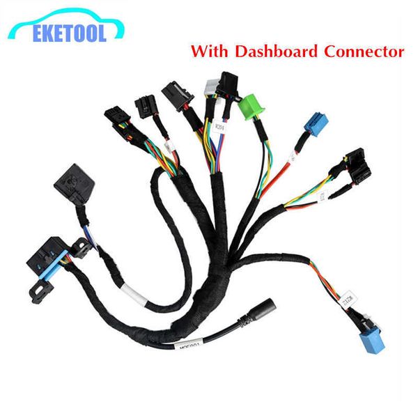 

automotive repair kits works for benz eis/esl cable + moe001 dashboard connector 5 in 1 eis elv benz cable work with vvdi mb bga tool +7g+is