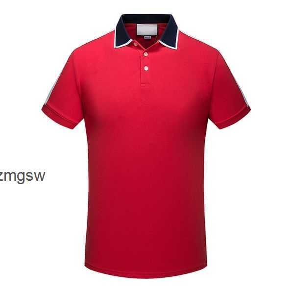 

2019 designer stripe shirt t shirts snake polos bee floral embroidery mens high street fashion horse polo t-shirt g4ru, White;black