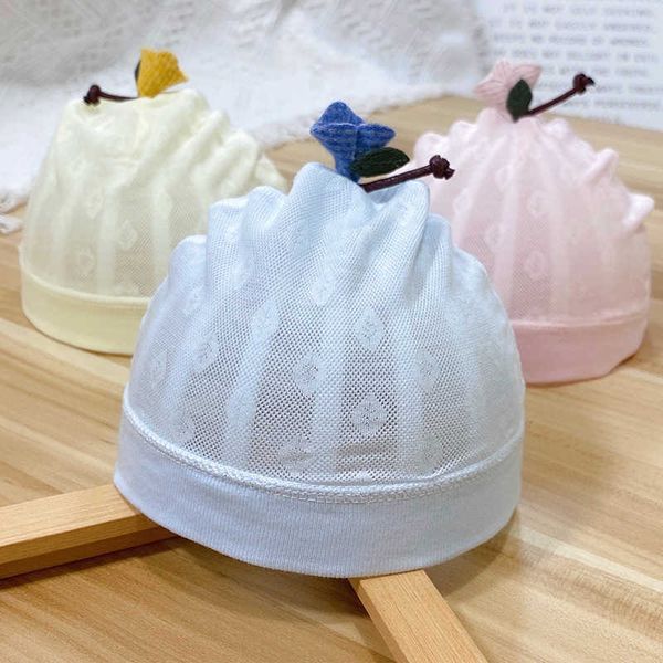 

caps hats cotton baby hats and accessories for newborns aged 0-3 months g220522, Yellow