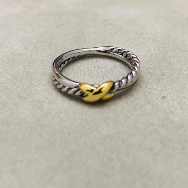 

fashion jewelry designer x ring rings diamond womens mens gold plated women rings, Slivery;golden