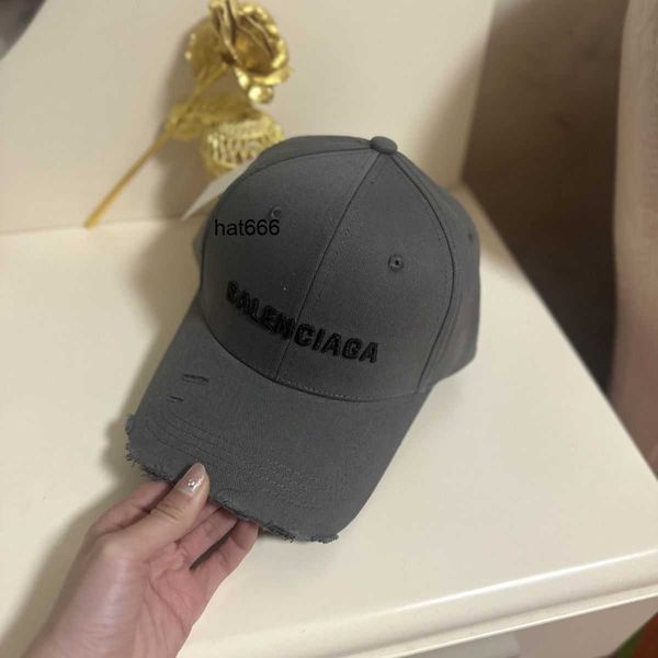 

balencigas baseball cap men's and women's fashion trend sunscreen cap, Blue;gray
