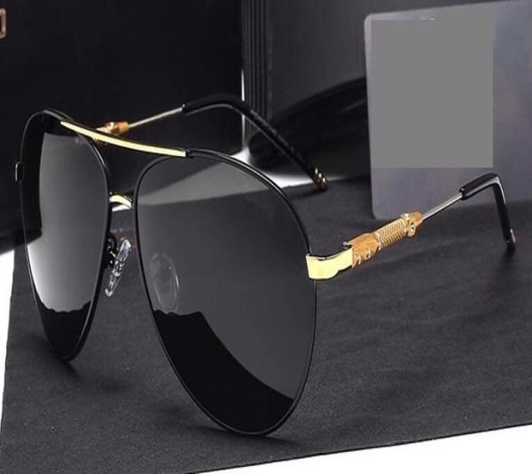 

2017 men and women metal polarized sunglasses new glasses sports drivers sunglasses 88159923884, Black