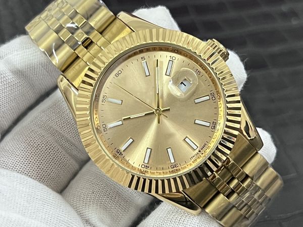 

2023 men's designer watches lux business fashion watches automatic mechanical watches 41mm stainless steel luminous waterproof, Slivery;brown