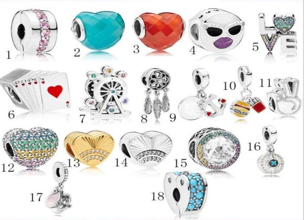 

new fashion brand silver beads s925 silver beads suitable for fashion girls and couples gifts pdg033523268, Black