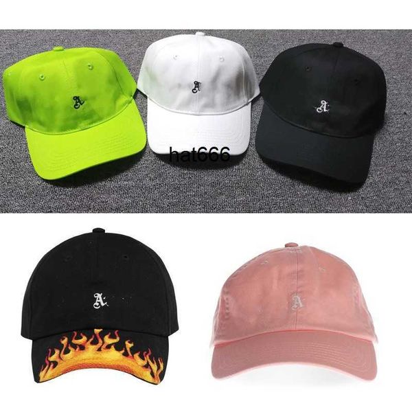 

23s mens womens fashion breathable hat anges flame letter embroidered cap, Blue;gray