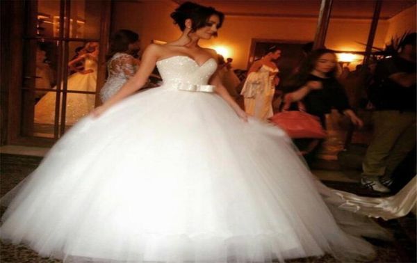 

strapless sequin bodice ball gowns princess wedding dress beautiful brides dress wedding gowns for spring summer6583810, White