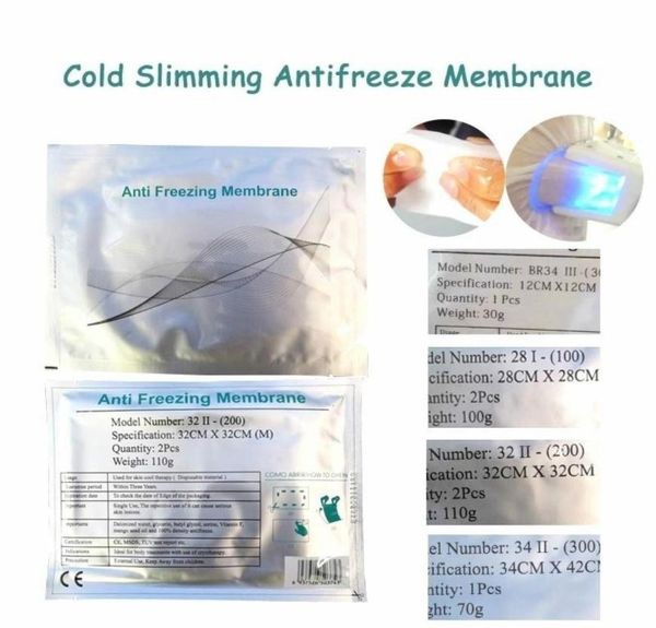 

whole antizing membrane for 100pcs dhl cooling antize fat zing machine8993001
