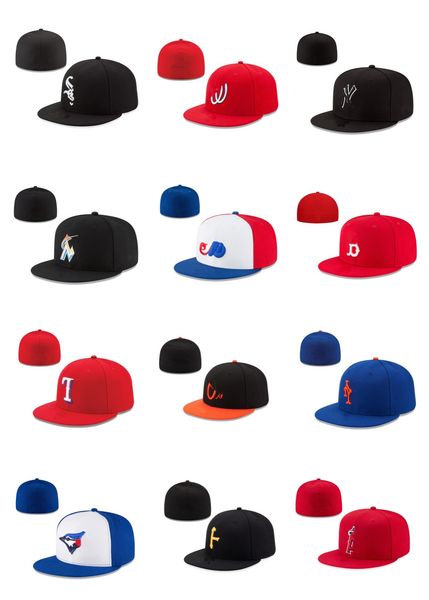 

new wholesale all team logo fitted hats baseball snapbacks designer fit hat embroidery adjustable football caps outdoor sports hip hop fishe, Blue;gray